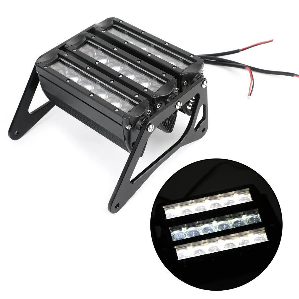 3 radmodifierad LED-strålkastare för Honda MSX125/SF Grom 125 2013-2019