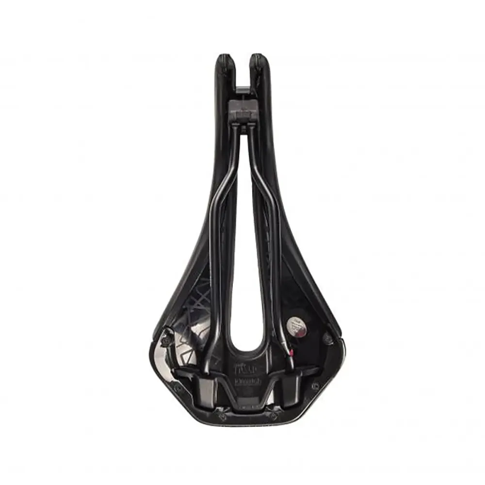 Sadel SELLE ITALIA NOVUS ENDURANCE SUPERFLOW L Skänklar Mangan Svart