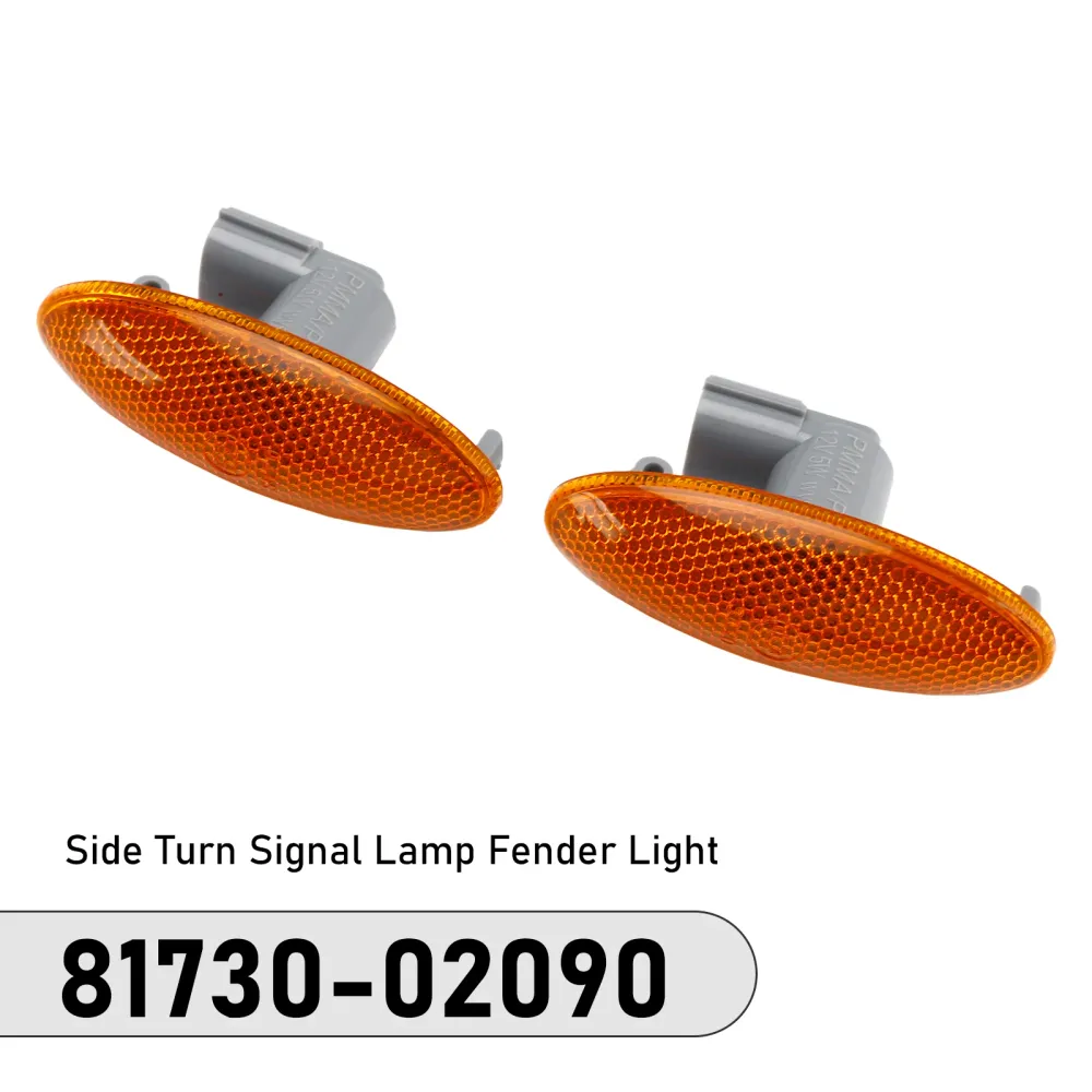 Sidoblinkerslampa Fender Light för Toyota Corolla Camry Yaris 81730-02090