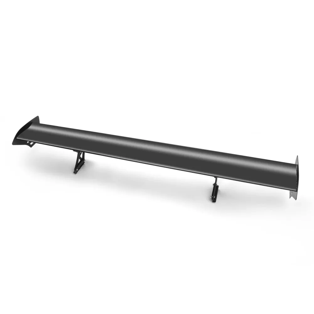 Universal justerbar lätt GT -aluminium bakre stamvinge racing spoiler generisk