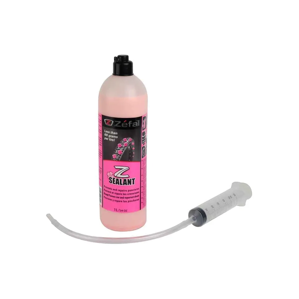 ZEFAL Z-SEALANT Preventiv antipunktionsvätska + spruta (1 L)