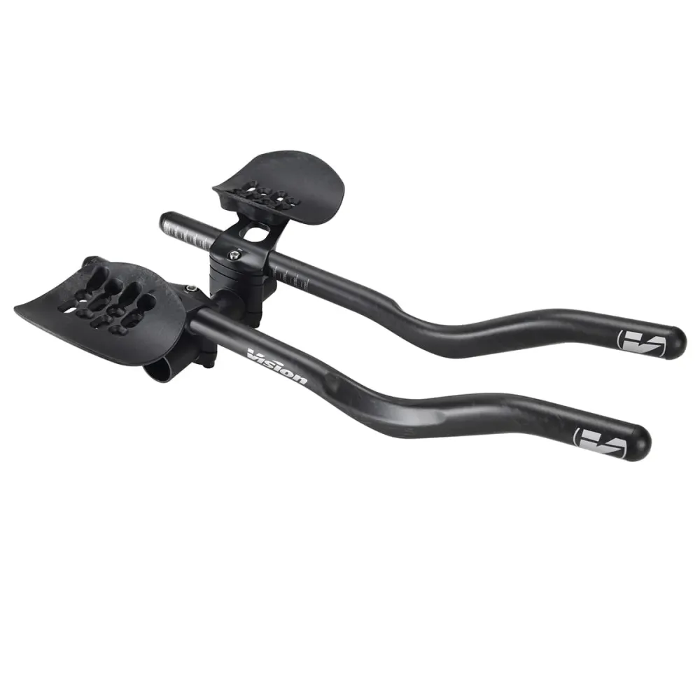 VISION Trimax Clip-On JS Bend – justerbara kolfiberstyrförlängningar