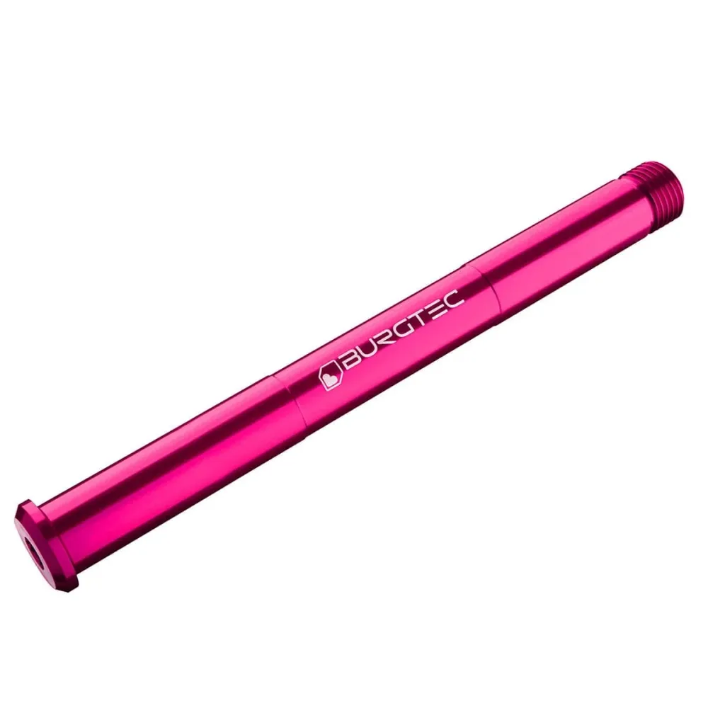BURGTEC Framhjulsaxel för Rockshox-gaffel 15x110 mm Boost Pink