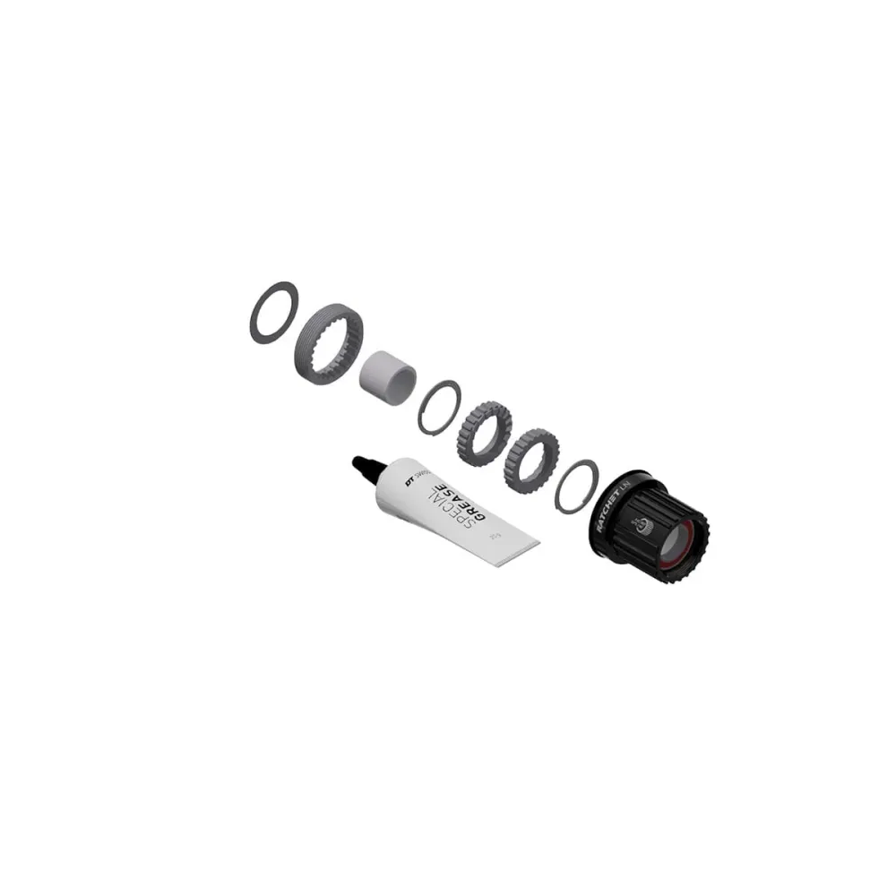 Konverteringssats DT SWISS spärr LN Vtt Shimano MicroSpline 12v Alu #HXYXXX00N3770S