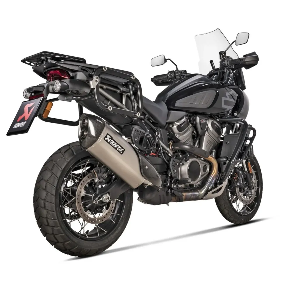 Akrapovic Slip-On Line Euro 5 Titanium Ljuddämpare till Harley
