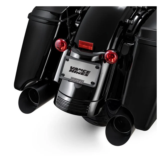 Vance & Hines Blackslash 450 Touring Slip-On Ljuddämpare Svart till Harley