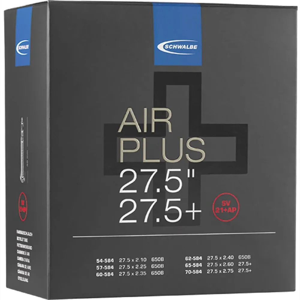 SCHWALBE AIRPLUS innerrör 27,5x2,10/2,70 Presta 40 mm