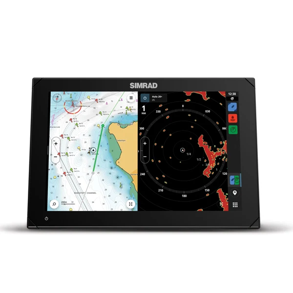 Simrad, NSX 3012, pekskärm, högupplöst SolarMAX™ IPS, exkl. sjökort C-MAP® DISCOVER X™ och REVEAL X™
