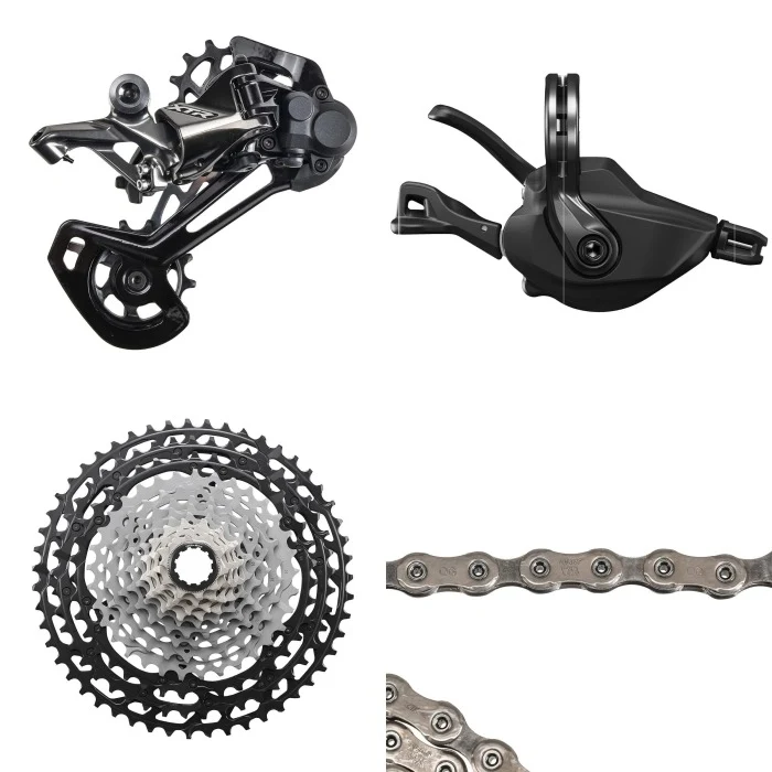 SHIMANO XTR M9100 12V-minigrupp med 10–51 tandscassett för 1x12V