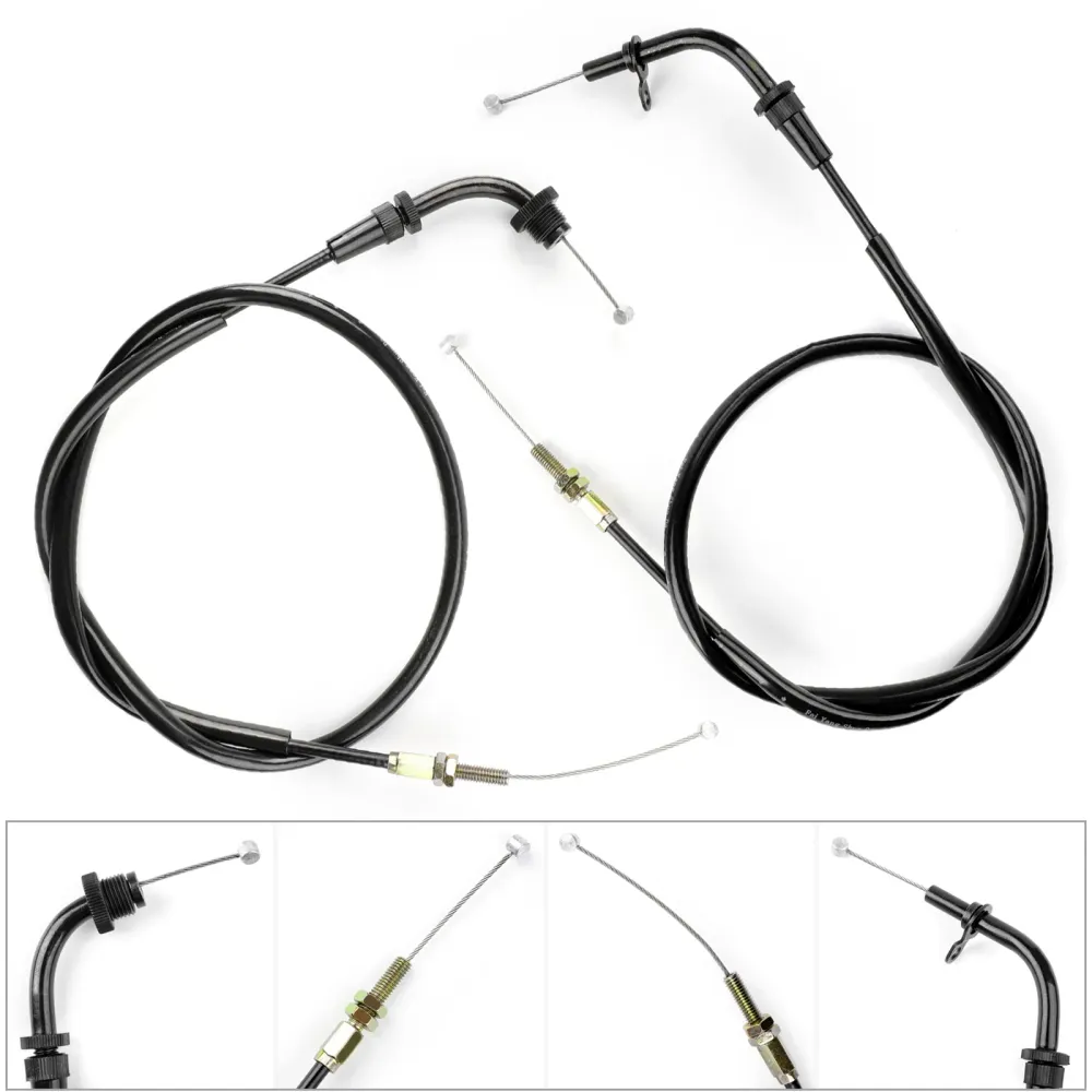 Motorcykel gaskabel för Suzuki 58300-01DA0-000 GS500 GS500F 2001-2009 Generisk