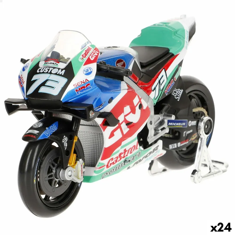Leksaksmotorcykel Maisto 11 × 6 × 3 cm, 24 stycken
