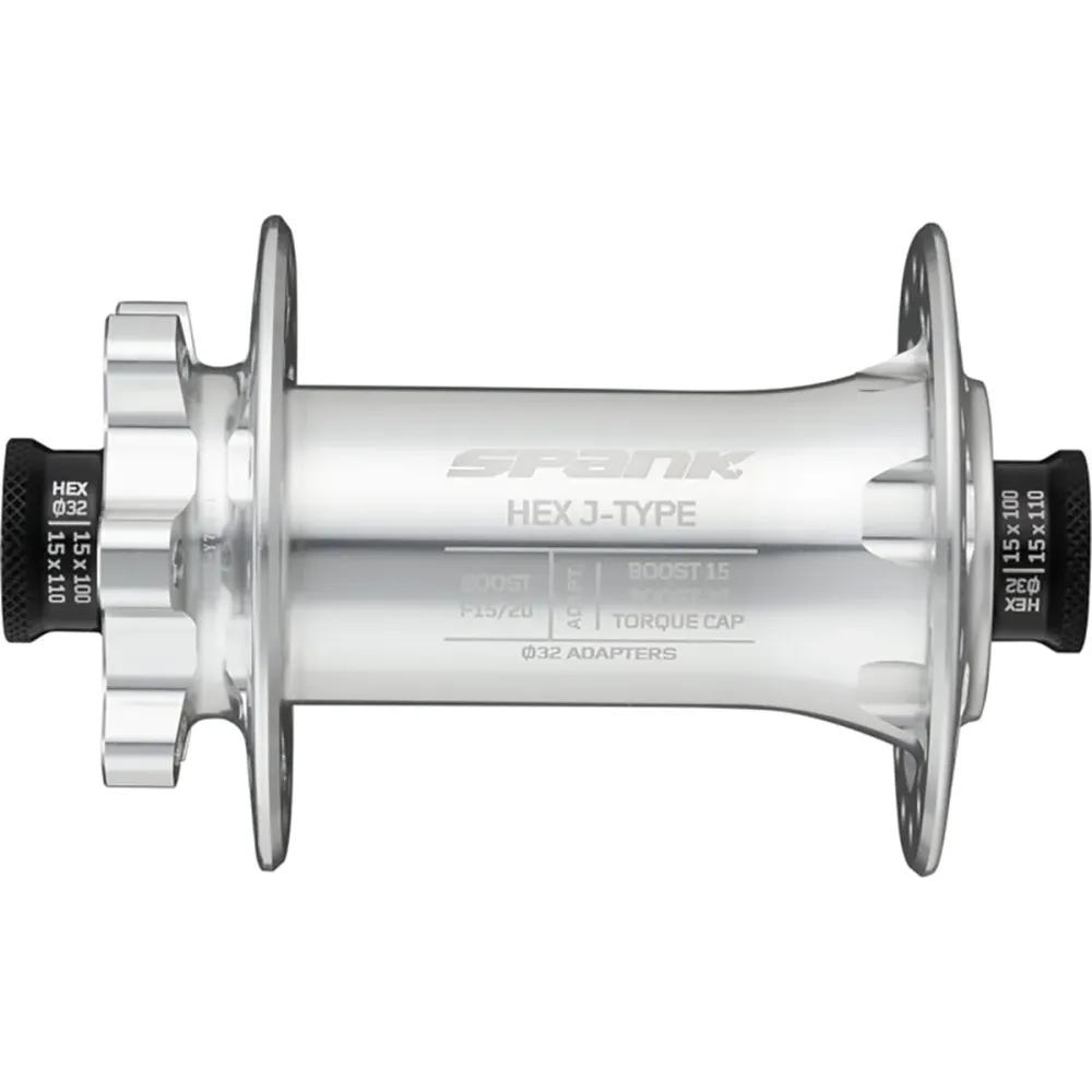 SPANK HEX J-Type 15/20 mm Boost Silver framnav
