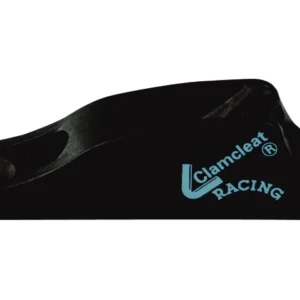 Clamcleat, CL211 MK1 Racing Junior anodiserad aluminium 3-6mm, svart