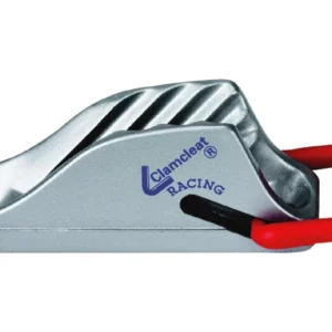 Clamcleat, CL238 Racing Vertical Alu med fjäder 6-12mm
