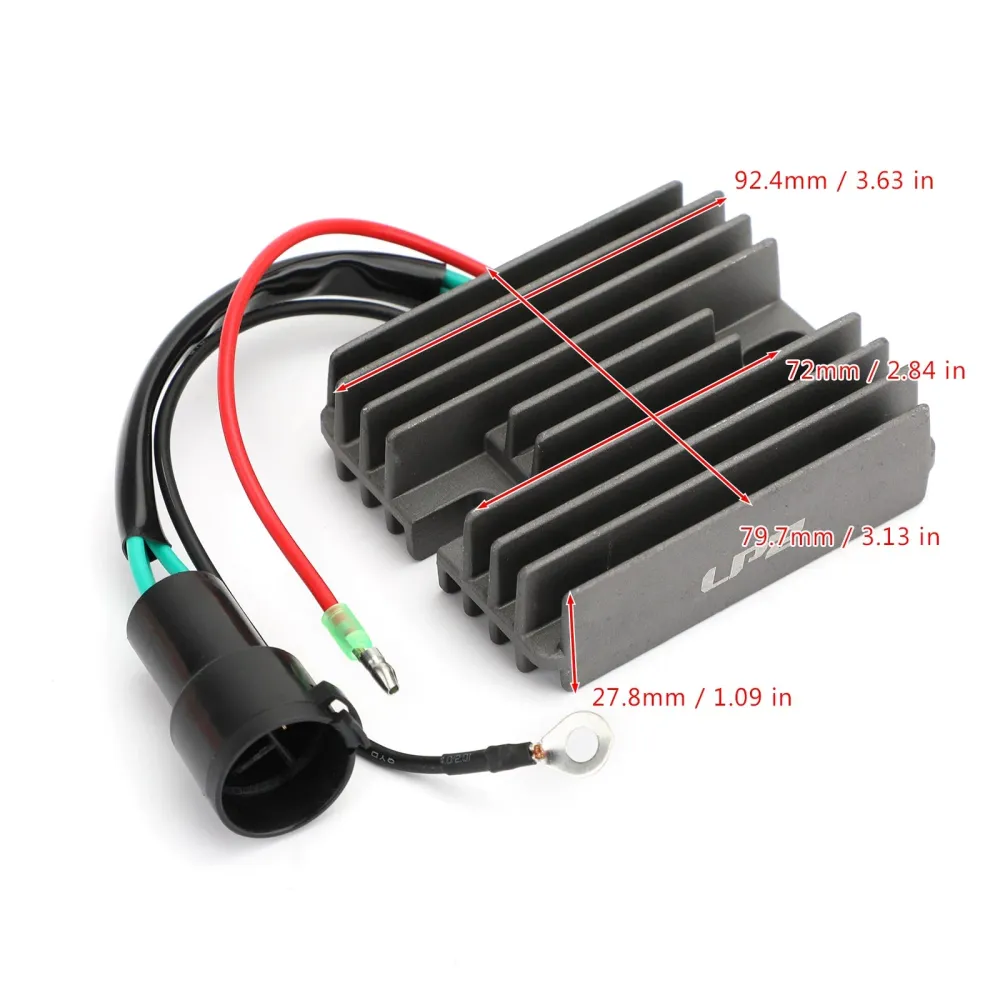 Likriktarregulator för Yamaha utombordare PN/ 67F-81960-12-00 67F-81960-00-00 Generic