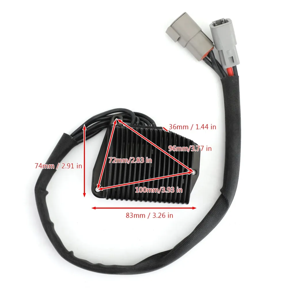 Spänningsregulatorlikriktare för Buell XB9R Firebolt 2002-2007 P/N.Y1302-02A8 Generisk