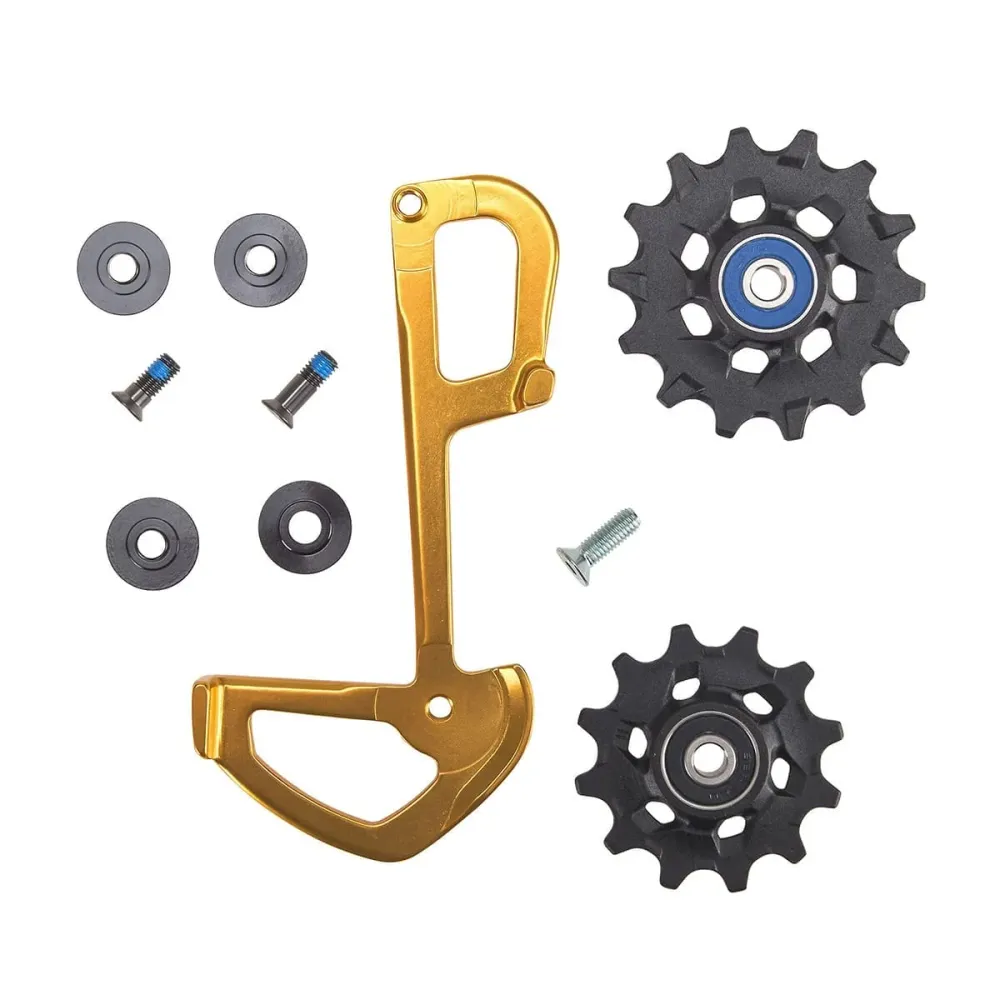SRAM EAGLE XX1 Gold 12V inre gaffel + rullar