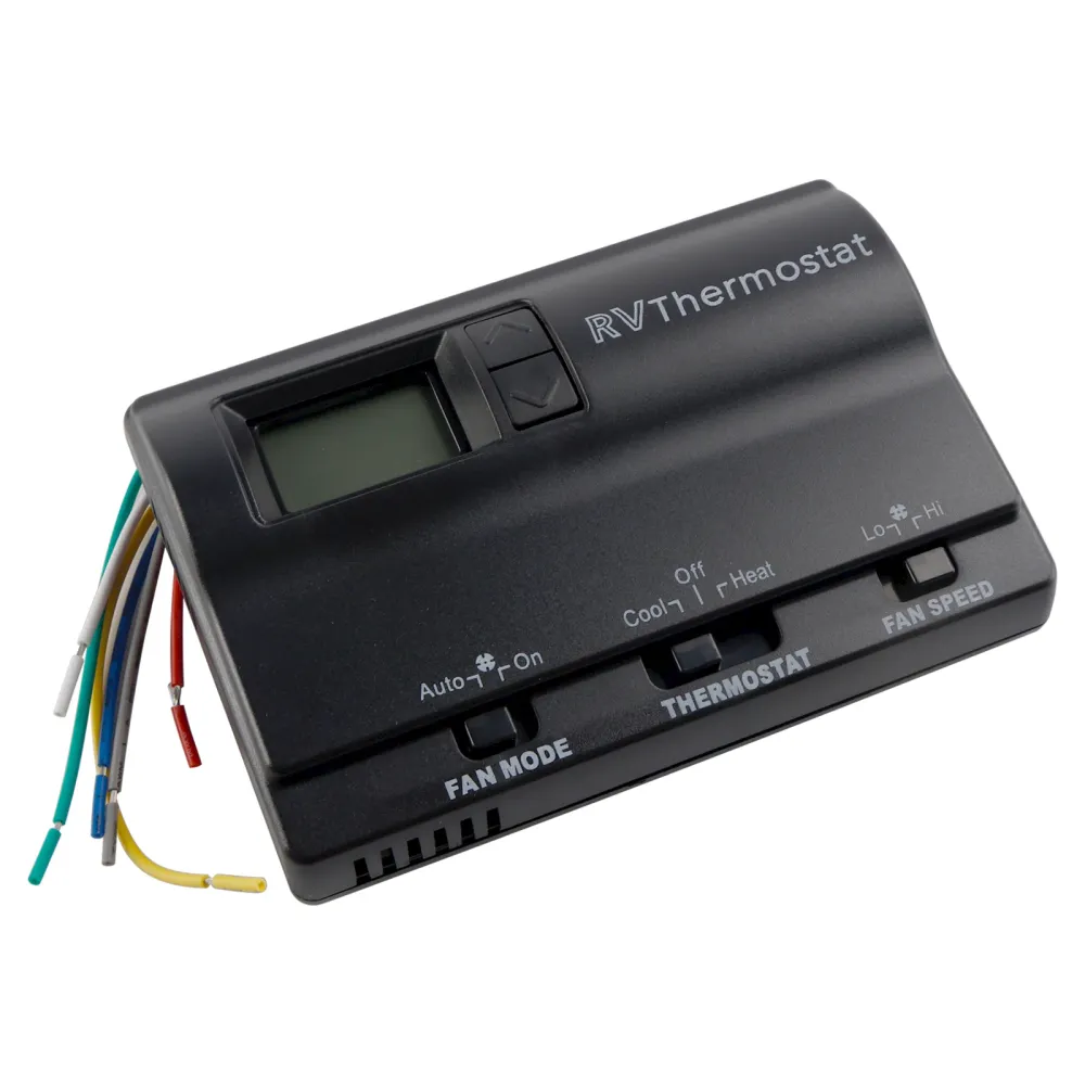 Värme/cool digital termostatersättning kompatibel med Coleman 83303362 svart