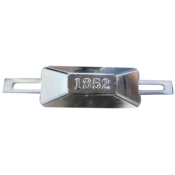 1852 Zinkanod 0.50 kg, låda med 38 st