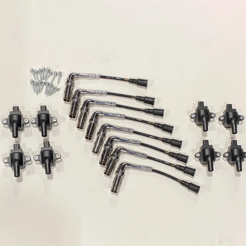 Ford Racing 20-22 Super Duty 7.3L Gas Ignition Coil & Wire - Set 8