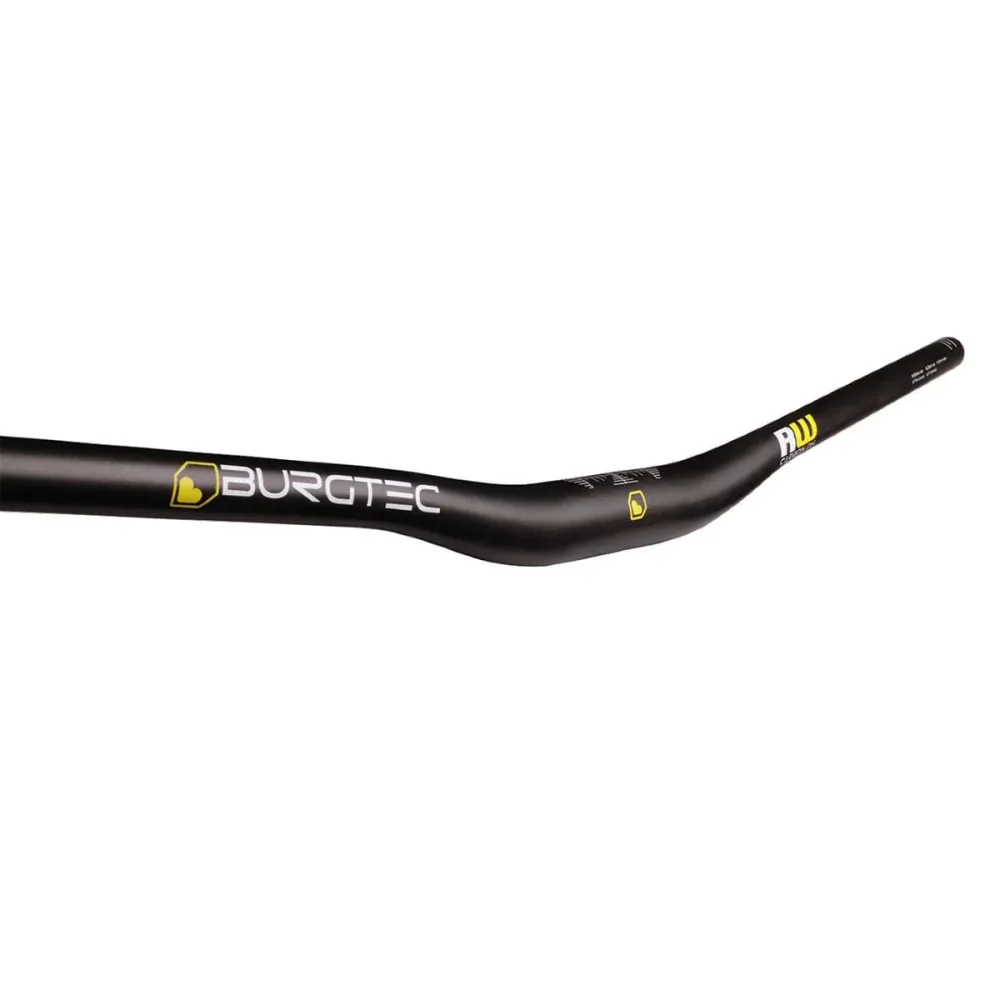 BURGTEC RIDE WIDE DH Rise 30mm 800mm Svart kolfiberstyrstång