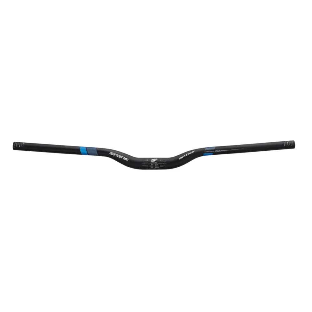 SPANK SPIKE 800 VIBROCORE Rise 30mm 31,8/800mm Svart/blått styre