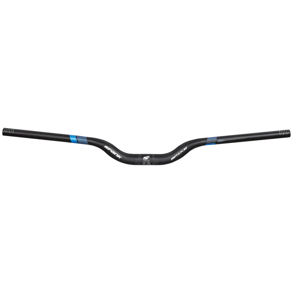 SPANK SPIKE 800 VIBROCORE Rise 50 mm styre 31,8/800 mm Svart / Blå