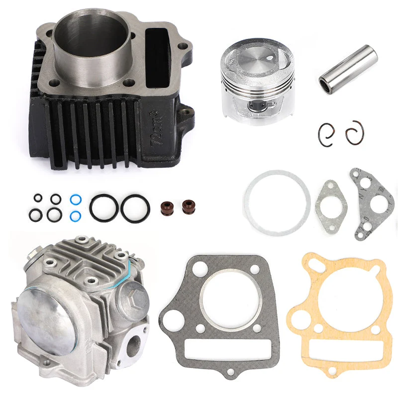 1970-1994 Honda CT70 Trail 70 Top End Rebuild Kit Cylinder Head Piston 12101-GB0-910
