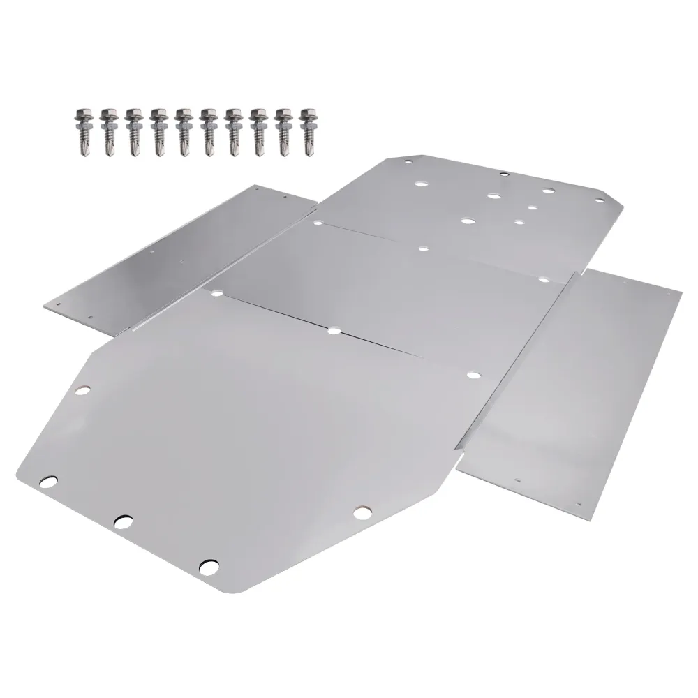 2008-2014 Polaris RZR 800 chassiskydd i aluminium