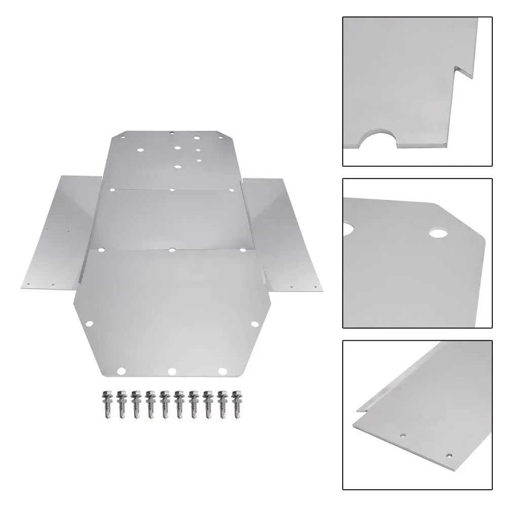Chassiskydd i aluminium för Polaris Rzr 800 2008-2014 S 900 15-16