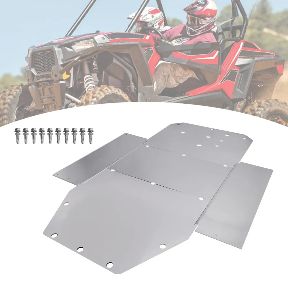 Chassiskydd i aluminium för Polaris Rzr 800 2008-2014 S 900 15-16