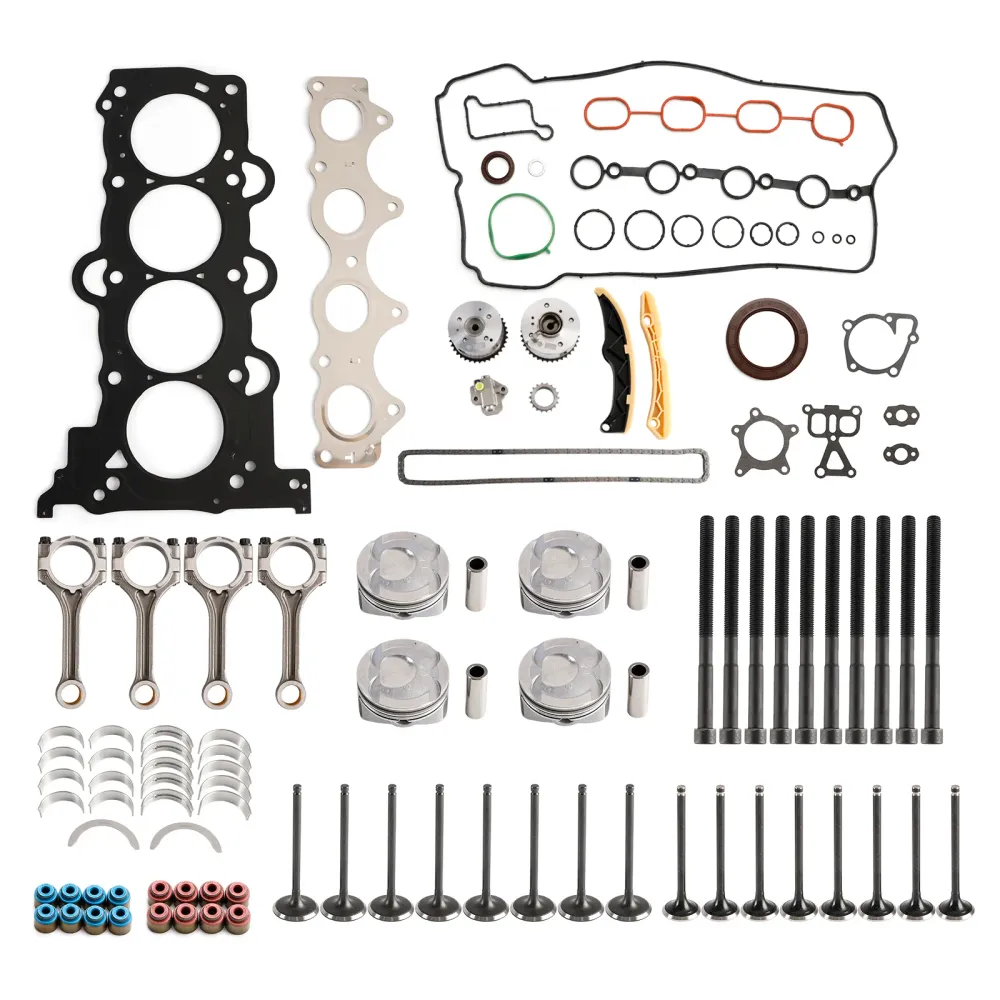 2011–2017 Hyundai Accent Verna (RB/ RC) G4FJ 1.6T Motor Kolvpackningsventil Lager Timing Kit w/ Rods 20910-2BU06